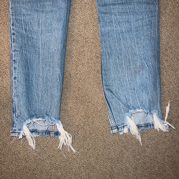 Abercrombie and Fitch Skinny Straight High Waisted Jeans - Size 26 - Picture 4 of 5
